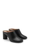 Mango Leather Clog In Black