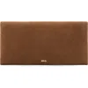 Mango Leather Envelope Clutch In Leather