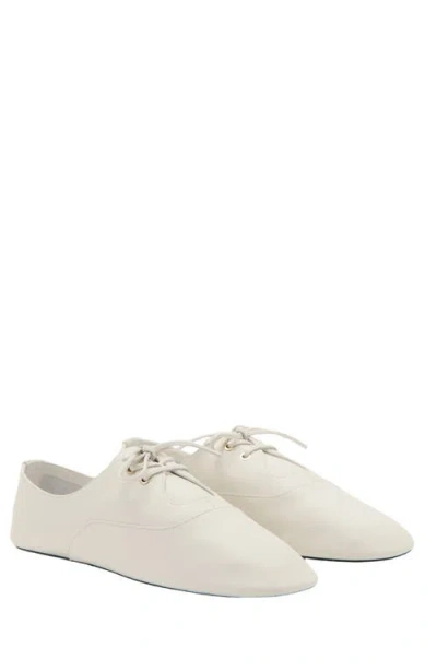 MANGO MANGO LEATHER FLAT