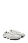 Mango Leather Sneaker In White