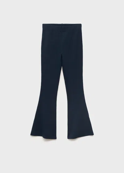 Mango Legging Flare Coton Bleu Marine - Enfants - 13-14 Ans -  Kids In Blue
