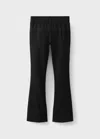 Mango Kids' Flared Leggings Black