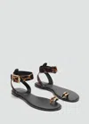 Mango Sandales Noir - Femme - 42 -