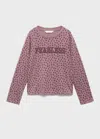 Mango Leopard-print T-shirt Pink In Pink
