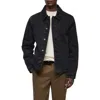 Mango Lined Denim Jacket In Black