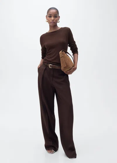 Mango Pull Chocolat - Femme - L -