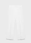 Mango Linen-blend Pleated Trousers