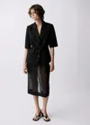 Mango Veste Noir - Femme - Xxs -  In Noir