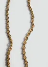 Mango Link Chain Necklace In Gold