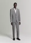 Mango London Regular-fit Pants In Grey