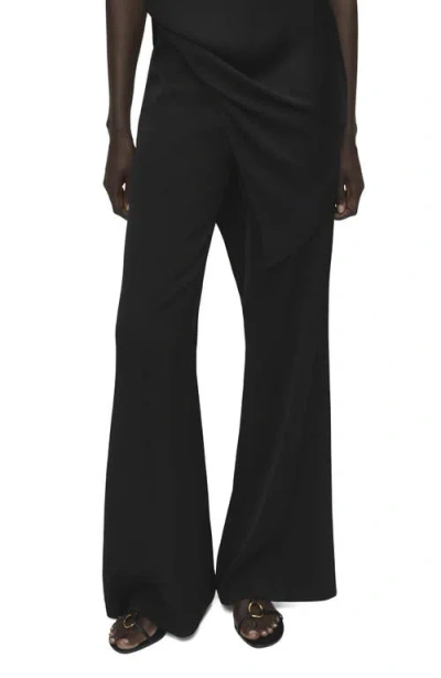 MANGO MANGO LONG FLARE LEG PANTS