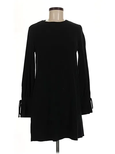 Pre-owned Mango Long Sleeve T-shirt In Black