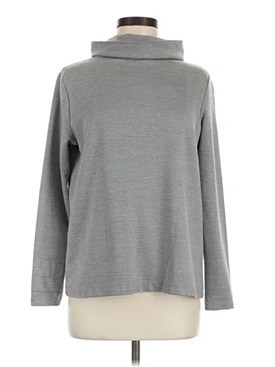 Pre-owned Mango Long Sleeve Turtleneck In Gray