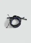 Mango Lot 3 Bracelets Bleu Marine - Enfants - Taille Unique -  Kids In Black