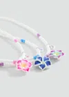 Mango Pack Of 3 Combined Necklaces White