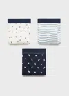 Mango 3-pack Combined Briefs Off White