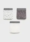 Mango 3-pack Combined Briefs Medium Heather Grey