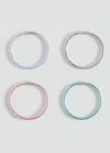 Mango Pack Of 4 Bracelets Silver