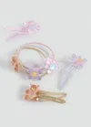 Mango Lot Élastiques Et Barrettes Rose - Enfants - Taille Unique -  Kids In Multi