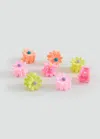 Mango Pack Of Hair Clips Yellow