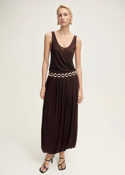 Mango Top Chocolat - Femme - M -