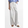 Mango Low Rise Wide Leg Jeans In Multi