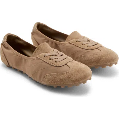 Mango Low Top Sneaker In Brown