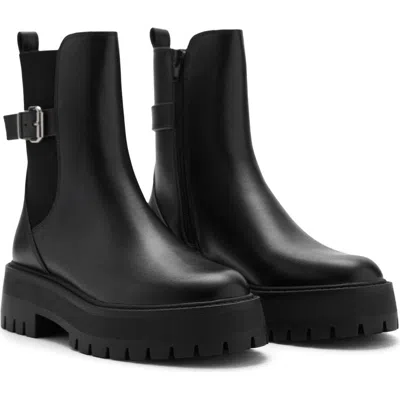 Mango Lug Sole Chelsea Boot