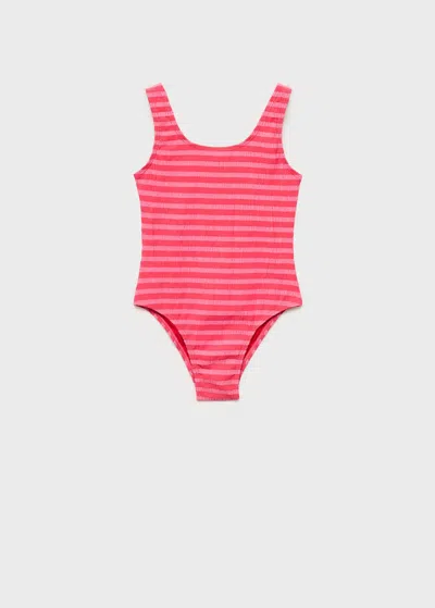 Mango Babies' Swimsuit Pink