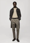 Mango Man Pull-over 100 % Cachemire Regular-fit Vert Pastel - Homme - Xxl -  In Pastel Green