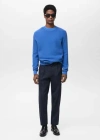 Mango Man Pull Bleu Porcelaine - Homme - Xxl -  In China Blue