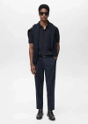 Mango Man Polo Bleu Nuit - Homme - Xl -  In Night Blue