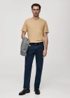 Mango Man Medium Weight Regular Fit T-shirt Medium Brown