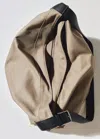 Mango Man Shopper Bag With Adjustable Handle In Sand