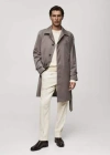 Mango Man - Parka Marron Moyen - Xl - Homme In Medium Brown