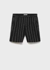 Mango Man Bermuda Shorts Charcoal