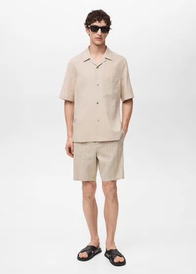 Mango Man Bermuda Shorts Sand