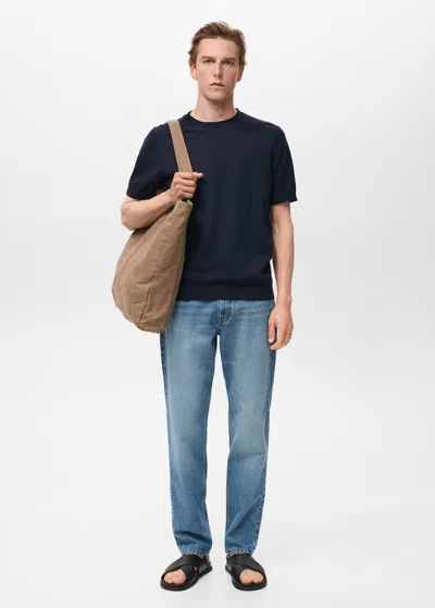 Mango Man Bob Regular-fit Jeans Medium Blue