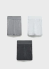 Mango Man Briefs Grey In Grey