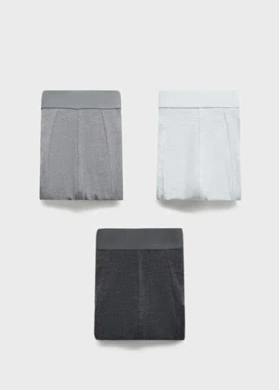 Mango Man Briefs Grey