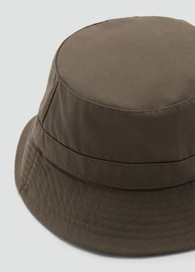 Mango Man Casquette Kaki - Homme - Taille Unique -  In Brown