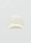 Mango Man Casquette Blanc - Homme - Taille Unique -  In White