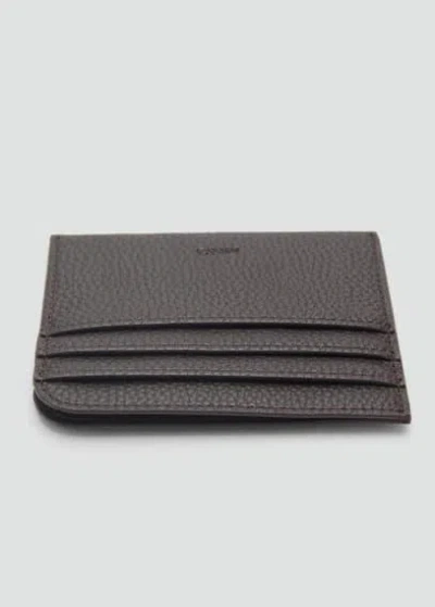 Mango Man Card Holder Brown