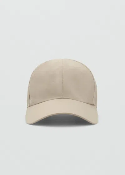 Mango Man Cap Beige