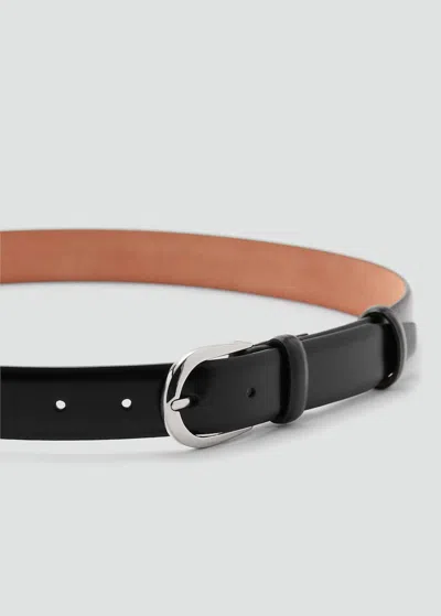 Mango Man Ceinture Noir - Homme - 110 -