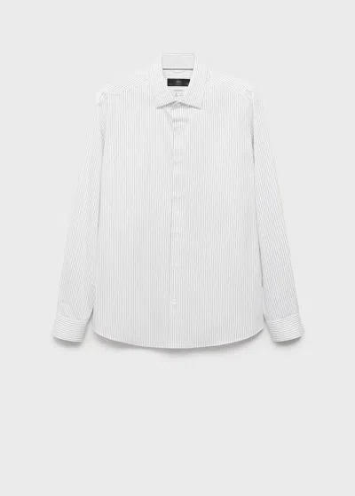 Mango Man Shirt In Brown
