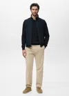 Mango Man Gilet Réversible Résistant À L'eau Bleu Marine - Homme - Xl -  In Blue
