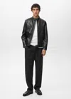 Mango Man Jacket Black