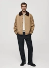 Mango Man Jacket Medium Brown In Medium Brown