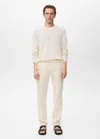 Mango Man Bob Regular-fit Jeans In Sand